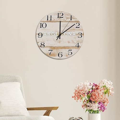 Horloge murale drapeau argentin pour sublimer votre cuisine rustique - 6