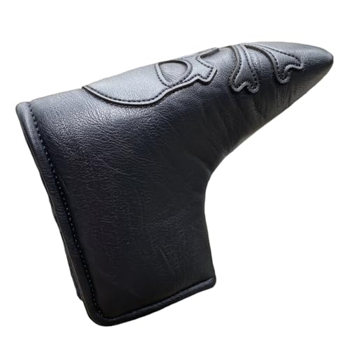 Skull Magnetic Golf Putter Cover Headcover Blade Putter Head Cover