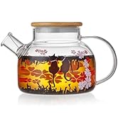 Amazon | ポカロティー ガラス急須 ティーポット 耐熱 透明 やかん