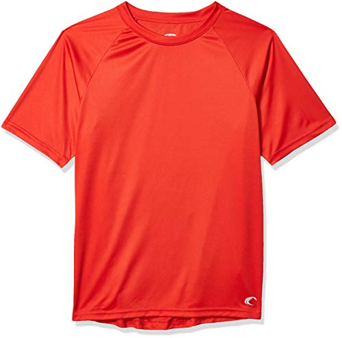 Teal Cove Men's Short Sleeve Swim Tee with 20+ Upf Protection