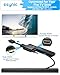 eSynic Portable 4K@30Hz HDMI Optical Audio Extractor-Only From Frie TV Stick/Gaming Console to HDMI Monitor Display & Optical Soundbar-Easy to Set Up-Dolby/DTS 5.1 Surround Sound-Not For HDTV ARC/eARC