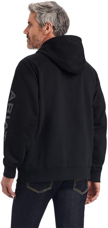 Vista 2 de Ariat Sudadera con capucha para hombre, Beige