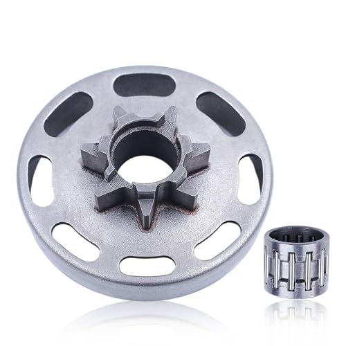 Adefol .325" Teilung 7 Zähne Kupplungstrommel Kettenrad Für Husqvarna 435 435E 440 440E Serie Ersatzteile mit Nadellager 505441501, 505 44 15-01, 505-44-15-01