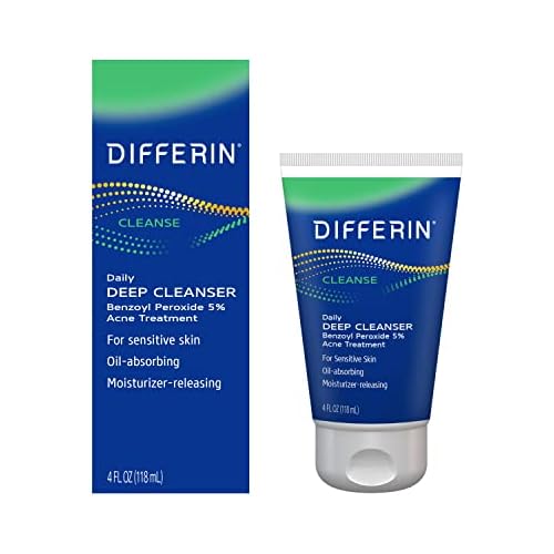 Differin Facial Cleanser, NEW Soothing Face Wash by the