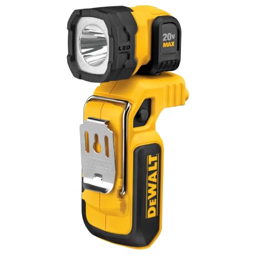 DEWALT 20V MAX LED Work Light Rechargeable, LED...