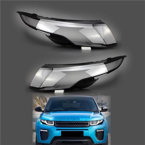 Verre de phare avant pour Range Rover Evoque 2012-2020 coque transparente