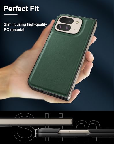 Coque Pixel 9 Pro Fold étui vert pour charge sans fil nomade - 4