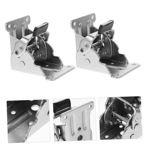 Charnière à ressort pour pieds de table pliante stable et fixe - 7