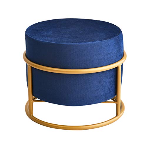 Taburete pequeño de tocador y cómodo taburete de sofá salón 5