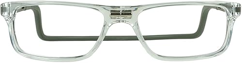 Miniatura 10 de Clic Slastik - Lentes de lectura magnéticos para lectores de computadora, banda plegable, lentes reemplazables, patillas ajustables, Nashi (S-XL)