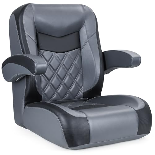 Premium Reclining Pontoon Low Back Captain's Chair
