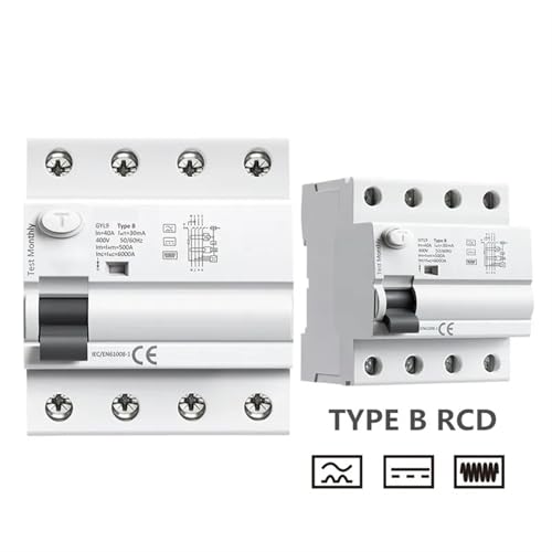 RCCB Type B GYL9 40A disjoncteur différentiel résistant aux courants continus lisses - 3