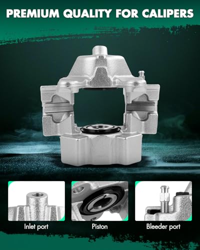 Image of SCITOO Rear Brake Calipers Without Bracket 193001 193000 Compatible For Chrysler For Crossfire 2004-2008,For Mercedes-Benz For C230 1999-2000,For Mercedes-Benz For C280 1998-2000