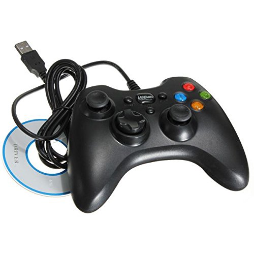 Dual Shock Wired USB Game Controller Joypad for PC