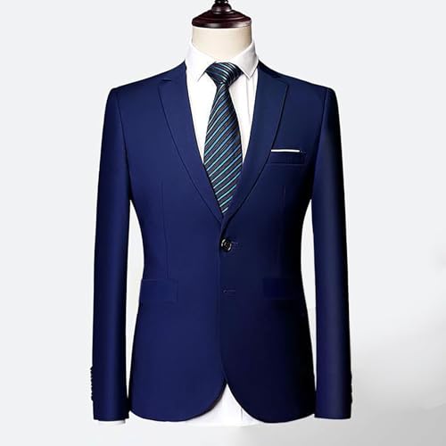 Veste d'hiver décontractée pour homme chic à deux boutons - 2