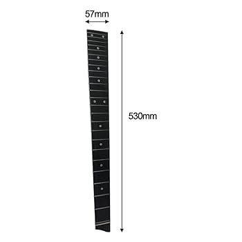 ヘッドレスギター 24フレット Amazon | ギター用24フレットギターネックヘッドレスローズ