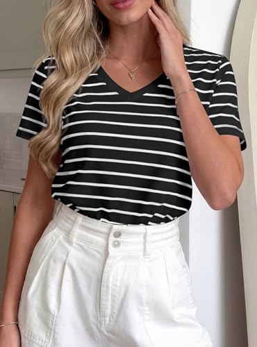 PRETTYGARDEN Women's Short Sleeve Shirt - Use Code 4SXVVDV7 - Image 5