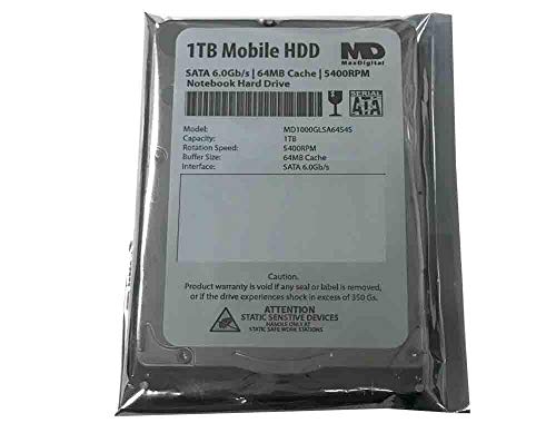 Maxdigitaldata 1Tb 5400Rpm 64Mb Cache (7Mm) Sata 6.0Gb/S 2.5Inch Mobile Hdd/Notebook Hard Drive - 2 Year Warranty #TOP2