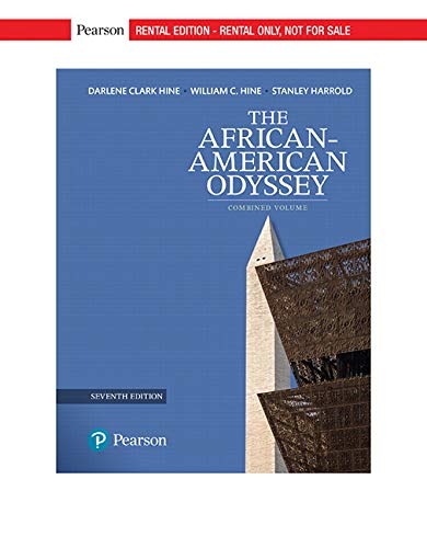 The African-American Odyssey, Combined Volume [RENTAL EDITION]