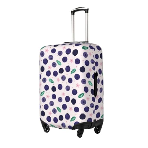 Travel Luggage Cover Protector - Cute Blueberry No.1017 Washable Suitcase Covers For 18-32 Inch Luggage2