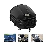 【Práctica y versátil】 Adecuado para la mayoría de la motocicleta, un buen artículo para guardar tu cartera, teléfono, cámara, bebidas energéticas, cigarrillos, etc. También incluye una sección inferior extensible para ampliar el espacio de almacenamiento.