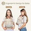 Bohbhjv Baby Carrier – Ergonomic Newborn to Toddler, Front and Back Facing Baby Holder Carrier with Storage Bag, Hip-Healthy Soft Cotton Breathable M-Shape Seat for 3.6-16 kg, Newborn Essentials. #2
