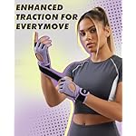 Trideer Weight Lifting Gloves for Women Men with Wrist Support, Workout Gloves Women Full Palm Protection for Gym Training, Fitness, Weightlifting & Pull Ups - Image 2