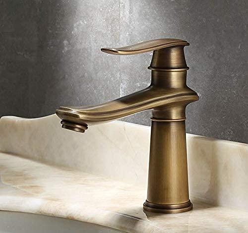 Robinet rétro noir pour sublimer votre comptoir de salle de bain