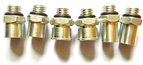 AUTOOL 6pcs Motorcycle Fuel Injector Adapters for CT-200/CT-150