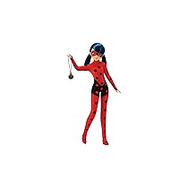 BANDAI – Miraculous Ladybug – Bambola – Marinette – Ladybug Lucky Charm – Bambola articolata da 26 cm – P50012