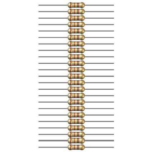 Image of 330 Ohm Resistor 1 /4W 5% Tolerance, Pack of 100 (330 Ohm)