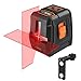 Produktbild Kreuzlinienlaser, TACKLIFE 20M Roter selbstnivellierendes Linienlaser, mit DualLasermodul, Umschaltbar Vertikal/Horizontal, 360 Grad Drehbar, mit Halterung, Schutztasche und 2 x AA Batterien - SC-L07