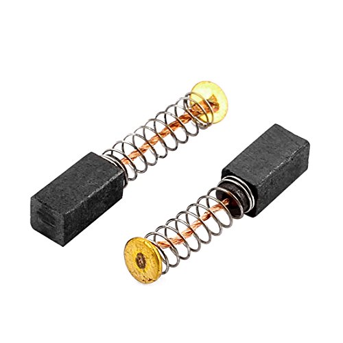 uxcell 2 Pcs Replacement Motor Carbon Brushes 10 x 5 x 5mm for Electric Motors