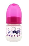 avent cam biberon 60 ml 100 % libre de BPA. Biberón para recién nacidos de Griptight, 60 ml, cuello estándar rosa rosa Talla:1 Bottle