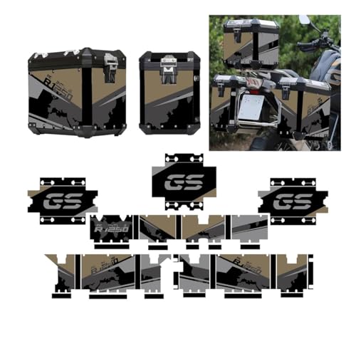 Autocollant Réfléchissant Moto pour Sacoches Aluminium R1200GS R1250GS ADV