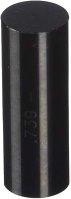 Vermont Gage 911273900 Black Oxide Treated 52100 Tool Steel, Cylindrical Pin Gage, Minus, Blackquard