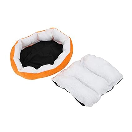 ELECTROPRIME Large Waterproof Warm Soft Fleece Puppy Pet Dog Cat Bed House Basket Nest M Y1B0