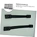 DOITOOL 10pcs Indoor Subwoofer Pull Handles for Speakers Sturdy Black Speaker Handle Set Easy to Install Replacement Accessory for Home Audio Systems