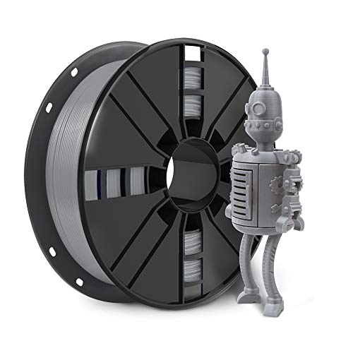 Novamaker Pla 3D Printer Filament, Grey Pla Filament 1.75M, Grey Pla 1Kg Spool(2.2Lbs), Dimensional Accuracy +/- 0.03Mm #TOP13