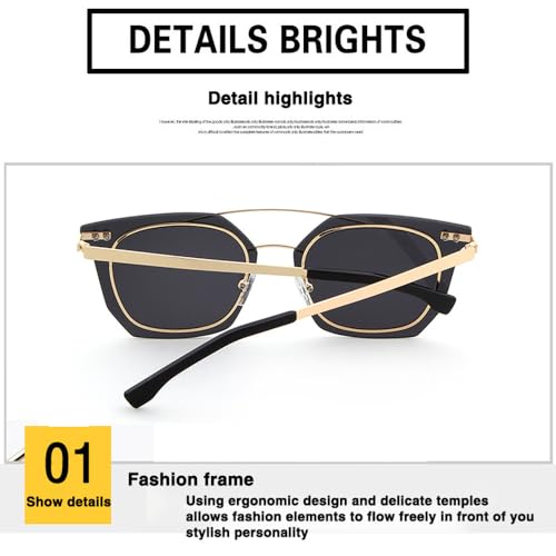 Lunettes de soleil œil de chat anti-éblouissement pour femmes et hommes