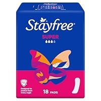 Stayfree Super Pads No Wings 18 Pack