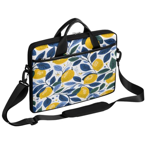 Bolso para laptop de 15 pulgadas estilo verano Fruit Lemon