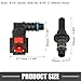 A ABSOPRO Car Fuel Line Hose Quick Release Connector Kit 90 Degree 5/16