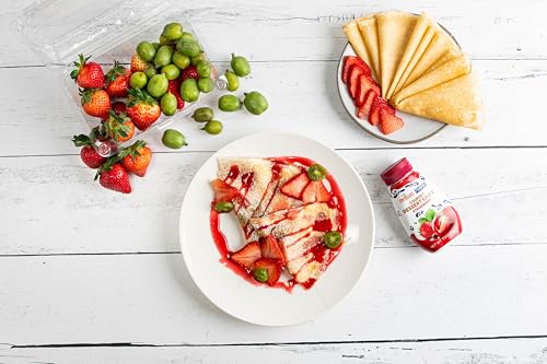 image for Fabbri Gourmet Dessert Sauce, Strawberry Flavor, Flavoring sauce for I