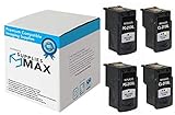 SuppliesMAX Remanufactured Replacement for Canon PIXMA iP-2700/MP-230/250/280/490/MX-320/350/420 High Yield Inkjet Combo Pack (2-Black/2-Color) (PG-210XL/CL-211XL) (PG-510/CL-511_2PK)