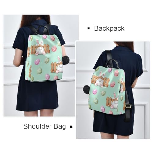 Sac à dos de Pâques antivol avec poches multiples en polyester sergé voyage