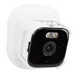 VELATEMOR Window Security Camera with Anti Glare, 2K AI Full Color Night Vision Indoor Outdoor Camera, No Drill Stick On Mount, PIR Motion Detection & 2 Way Audio