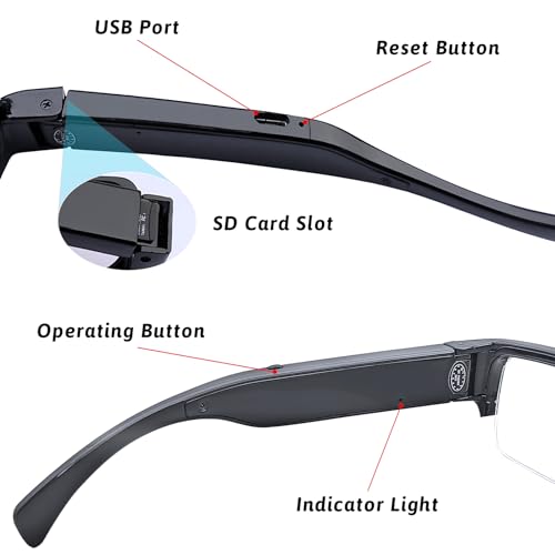 Hereta Spy Camera Glasses - image 4