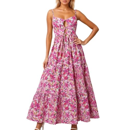 Robe maxi bohème fluide idéale pour vos journées d'été et vos sorties à la plage
