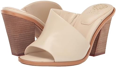 Vince Camuto Women's Fissana Block Heel Sandal Heeled, Warm Vanilla, 8 | Image 6